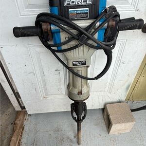 Force1 Heavy-Duty Jackhammer - Blue and Gray